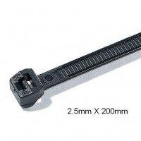 Stahovací páska 2,5x200mm, 100ks